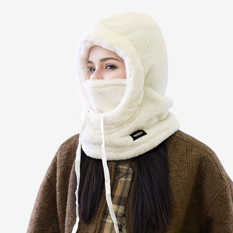 Emma – Hetterhatt med justerbare snorer og ansiktsmaske