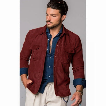 Ronaldo – Tidløs jakke med funksjonelle brystlommer og avslappet passform