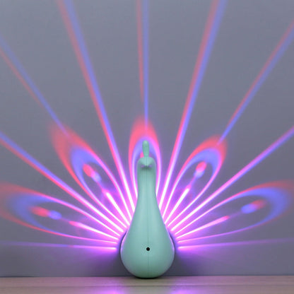 PeacockGlow – Moderne Peacock Vegglampe med 3D Kunstnerisk Design