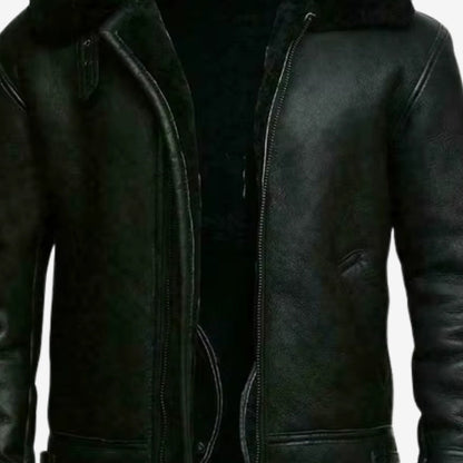 Lucas – Tykk fleeceforet jakke med glidelås og lange ermer