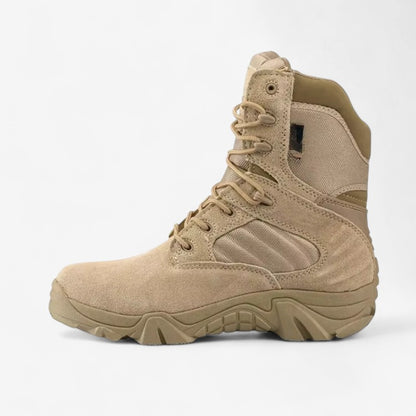 Jonas – Snøresko Ankelstøvler med Antiskli Såle