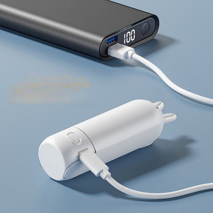 AirFlip – Mini Håndholdt 2 i 1 Vifte med USB Oppladbart Design