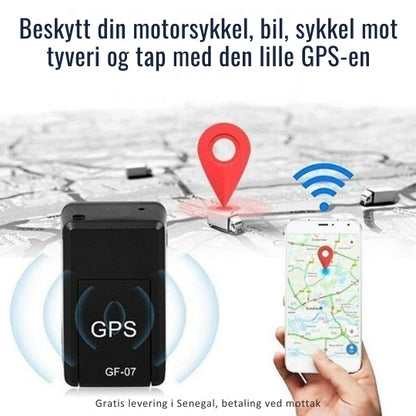 TrackGuard - Kompakt GPS-tracker for stedsovervåking i sanntid