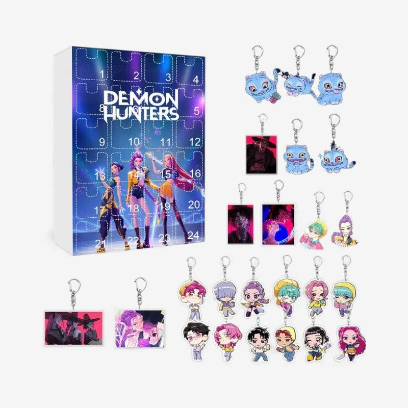 HolidayJoy – Jule kalenderboks med nøkkelringgave