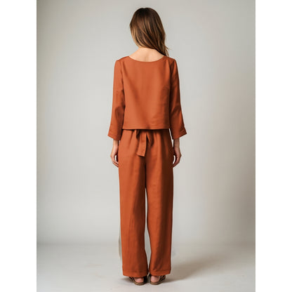 Greta - Casual todelt sett med bukser og avslappet passform