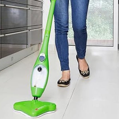 FloorVive – Multifunksjonell dampmopp med børster og dyse