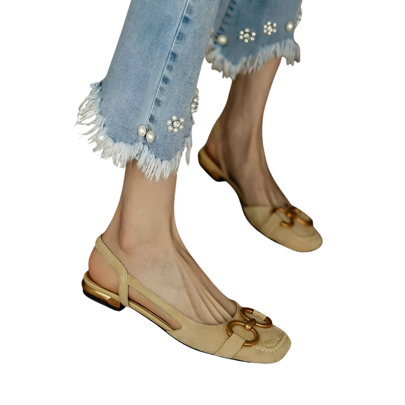 Leny – Åpne sandaler med sikre stropper og myk såle