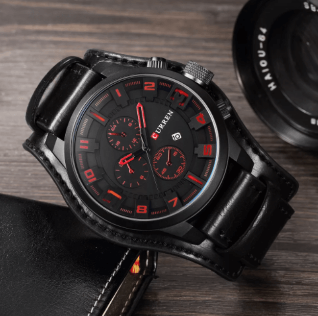 EliteTime - Stilig Klokke med Quartz Bevegelse