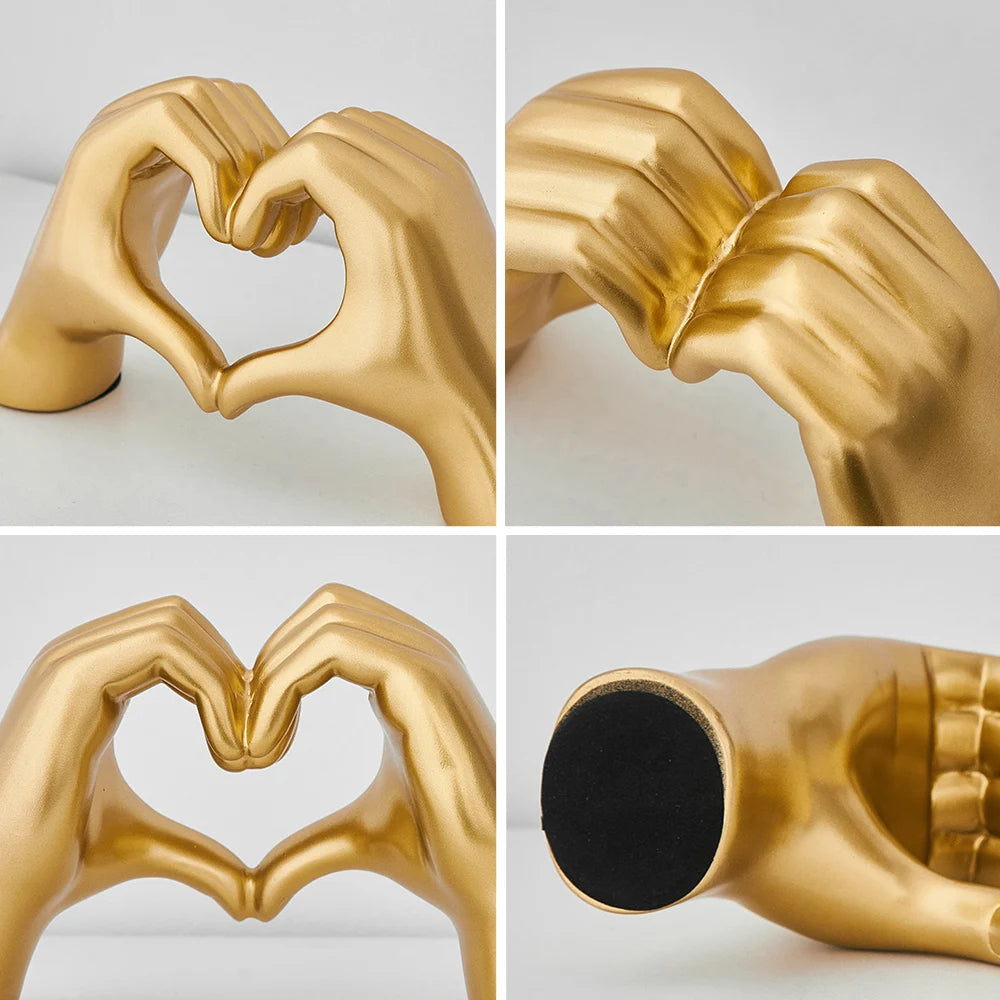 LoveHands - Hjerteformet statue som hyller kjærlighet og samhold