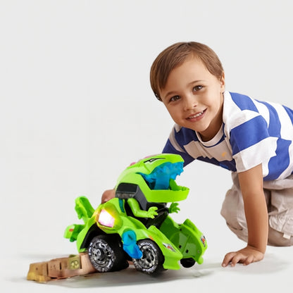 BotCar – Forvandlingsleke Robotbil med Lys og Lyd