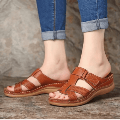 VivaWalk - Komfortable Slip-On Tøfler med Ekstra Traction