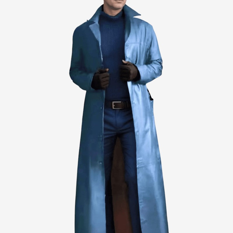 Bodhi – Langermet Trenchcoat med Slå-Over-Krage