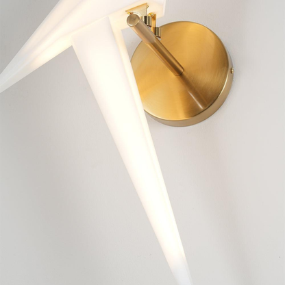 AuriNest – Vegglampe med fuglemotiv og integrert LED