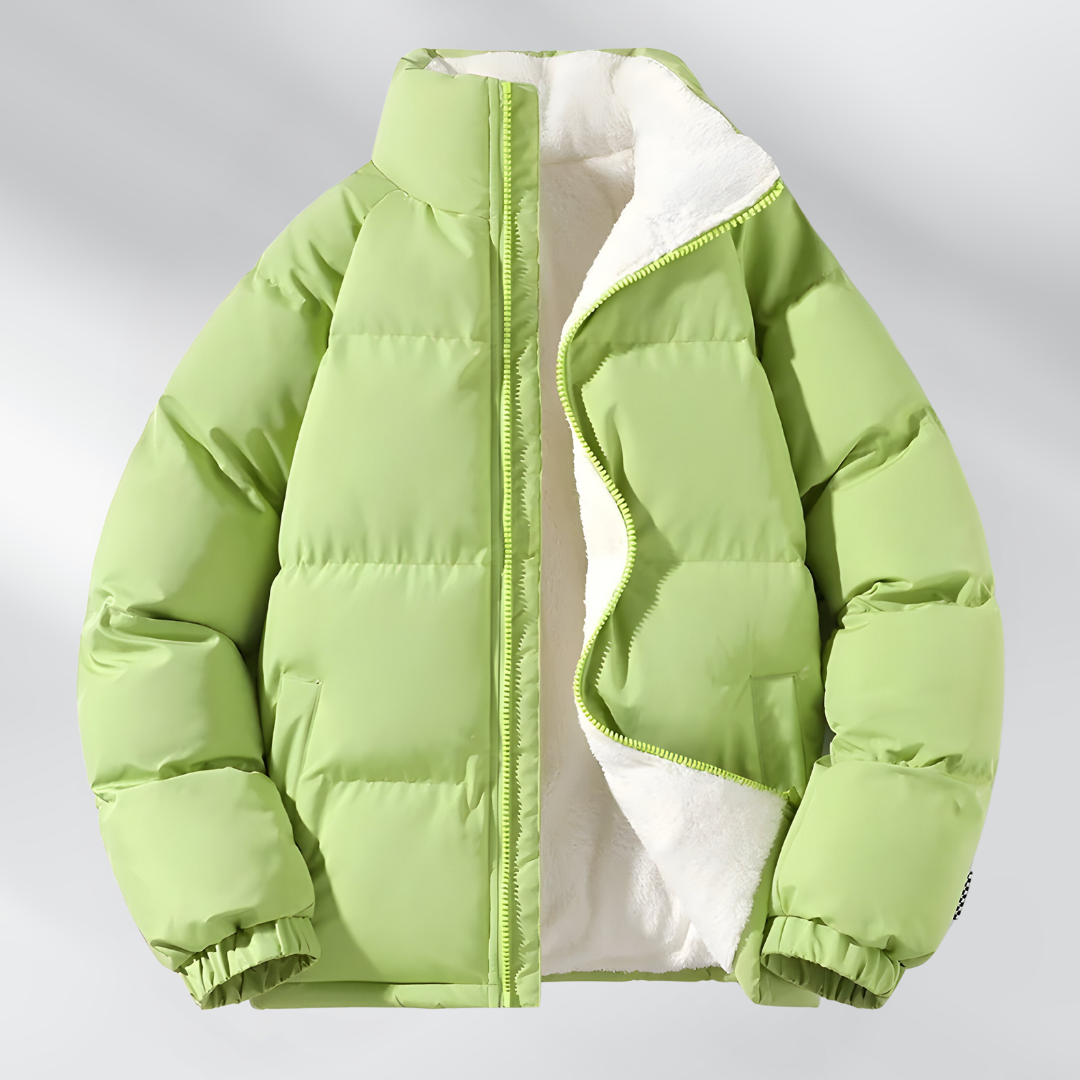 Levi - Trendy pufferjakke med elastiske mansjetter