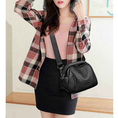 Freya - Luksus håndlaget skulderveske med stor kapasitet og justerbar stropp