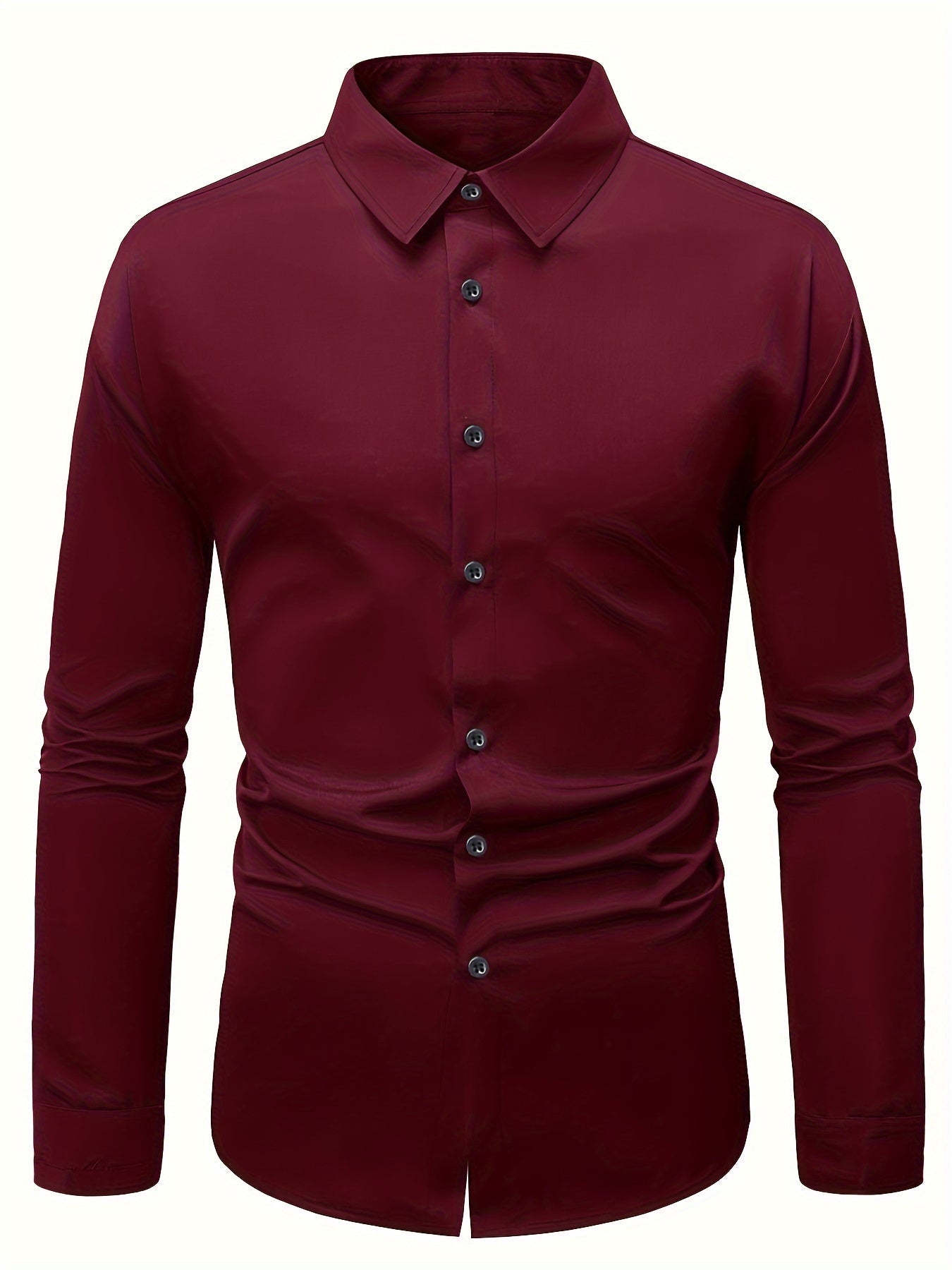 Adrian - Slim Fit-skjorte med knappelukking