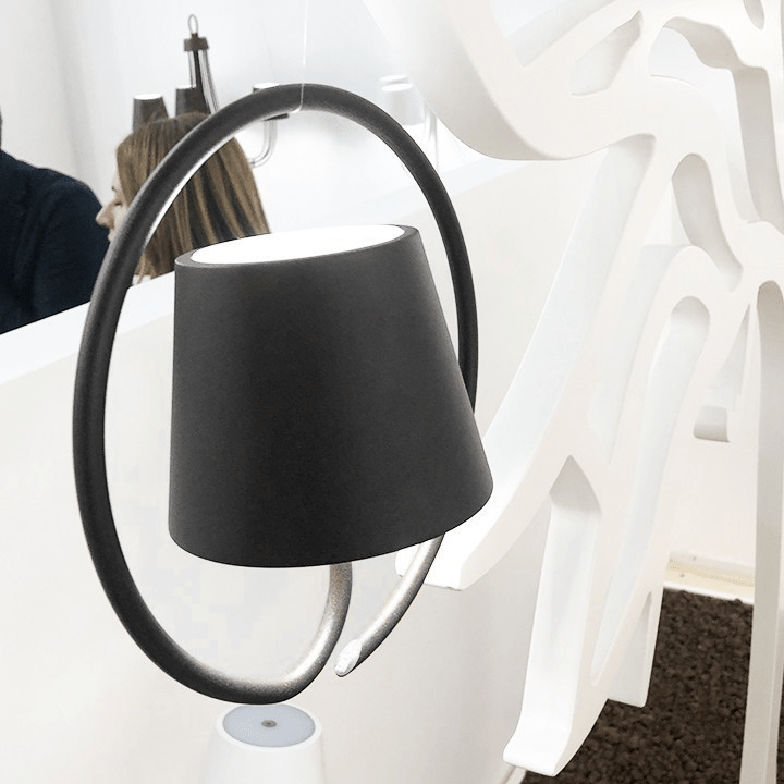 GlowHaven - Oppladbar LED-pendellampe med unik ringdesign