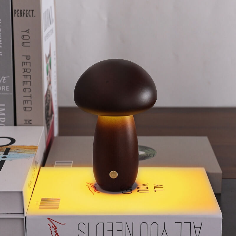 PortoBello - Fortryllende soppformet lampe med justerbar lysstyrke
