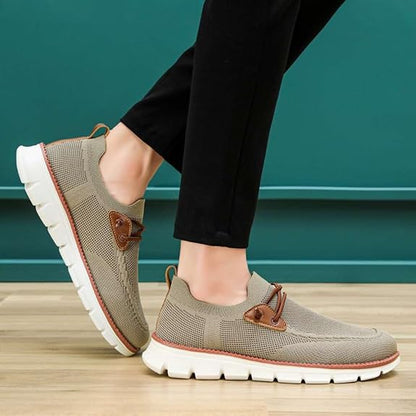 Ethan - Sportslige Slip-On Loafers med Dekorative Detaljer