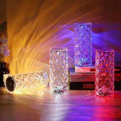 LumaGlow - Oppladbar 3D LED-lampe med fargetilpasningsalternativ