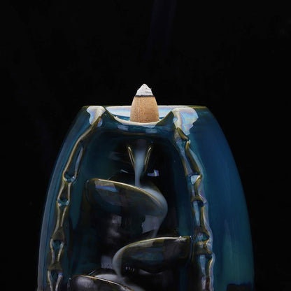 ZenFlow – Foss Røkelsesholder med Fascinerende Skjerm