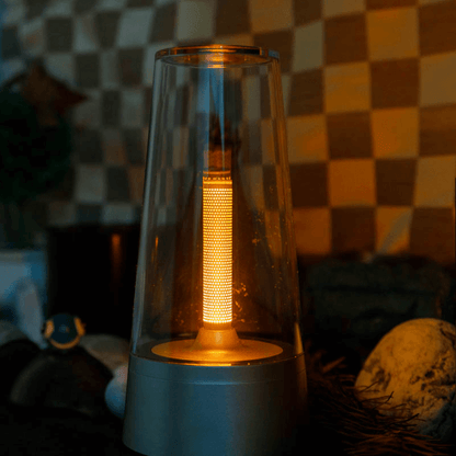 LumiAura - Romantisk LED-lampe i stearinlysstil som kan dimmes