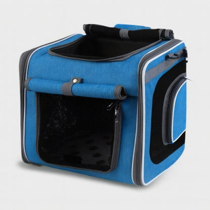 CarryPaws – Kjæledyrbæreveske med Justerbar Ventilasjon og Flere Glidelåser