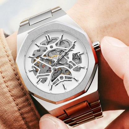 Gunnar – Automatisk armbåndsur med vanntett og justerbart design