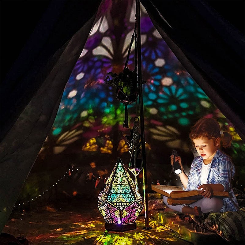 StarGlow - LED Star Projektor Bohemian bordlampe for koselige rom