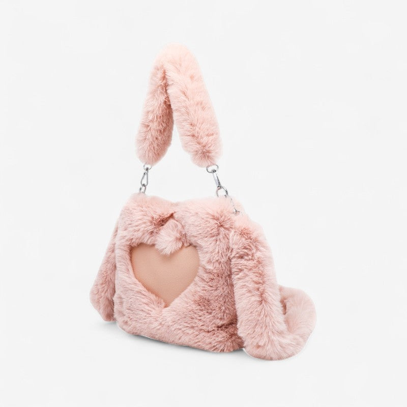 Ella – Håndveske med skulderrem og hjerte-detalj