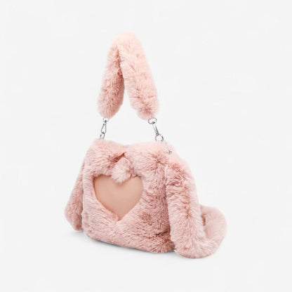 Ella – Håndveske med skulderrem og hjerte-detalj