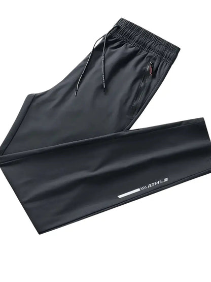 Ryan - Lett treningsbukse med glidelåslommer