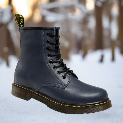 Lucas - Snørestøvler med ikoniske gule sømmer