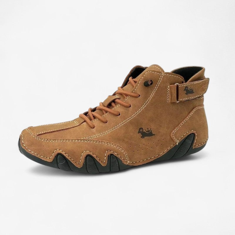 Tobias – Snøresko med Rund Tå og Borrelås