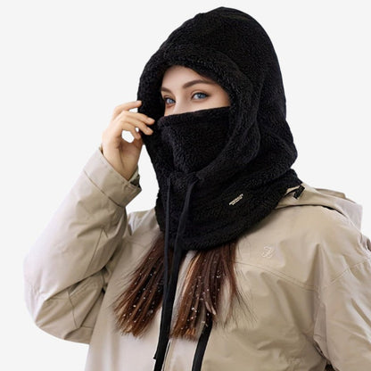 Emma – Hetterhatt med justerbare snorer og ansiktsmaske