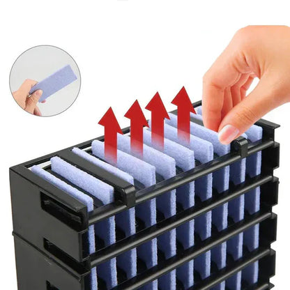 ChillWave - Bærbart klimaanlegg med LED-stemningslys for avslapping