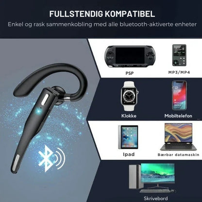 EchoPro - Avansert Bluetooth-hodesett med HD-lyd og støydemping