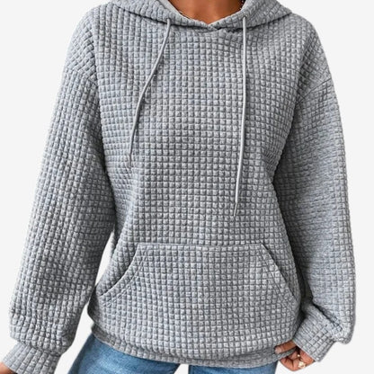 Henrike – Langermet hettegenser med snøring