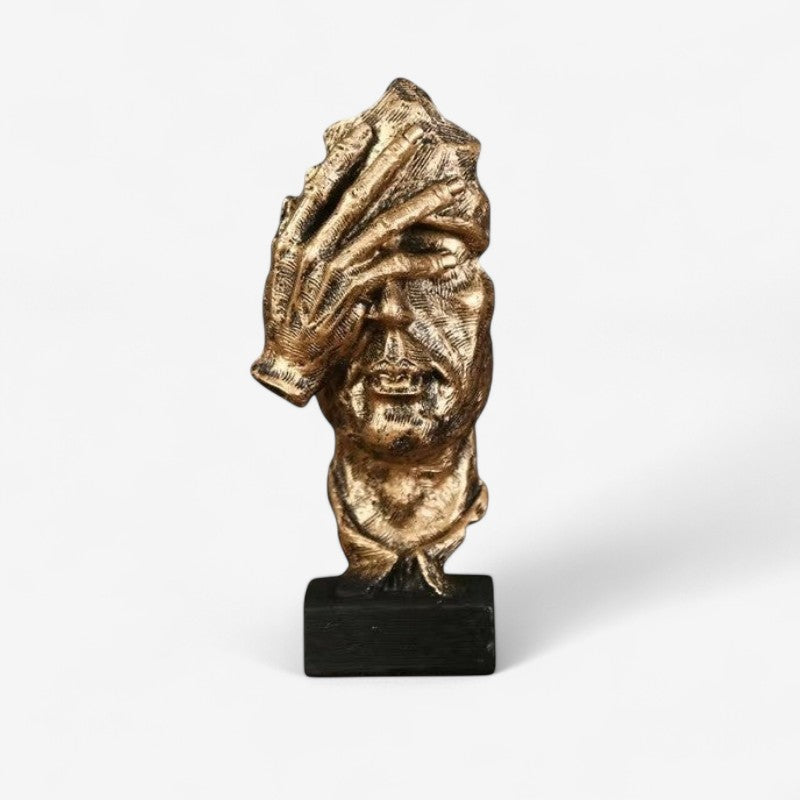 FaceArt – Kompakt bordskulptur for hjemmedekor