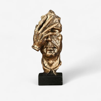 FaceArt – Kompakt bordskulptur for hjemmedekor