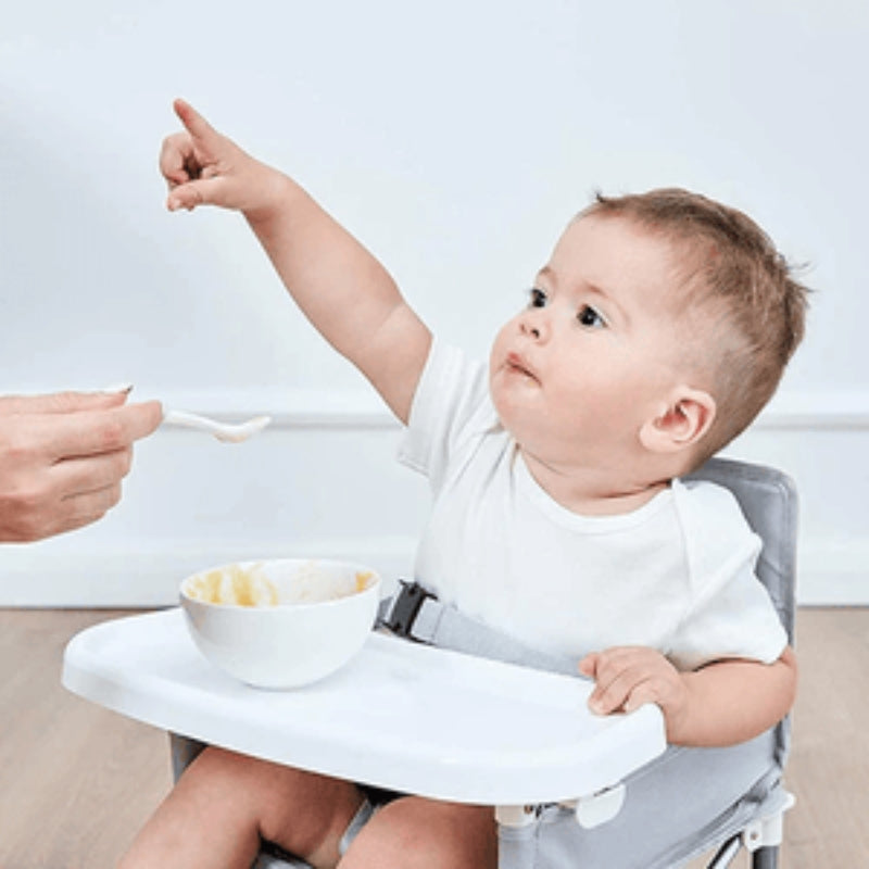 TinyNest – Bærbar sammenleggbar babyhøystol