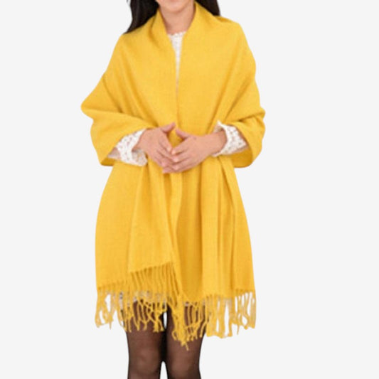 Emilia – Stort duskskjerf og tykt sjal