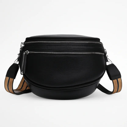 Sanne – Romslig skulderveske med justerbar skulderrem