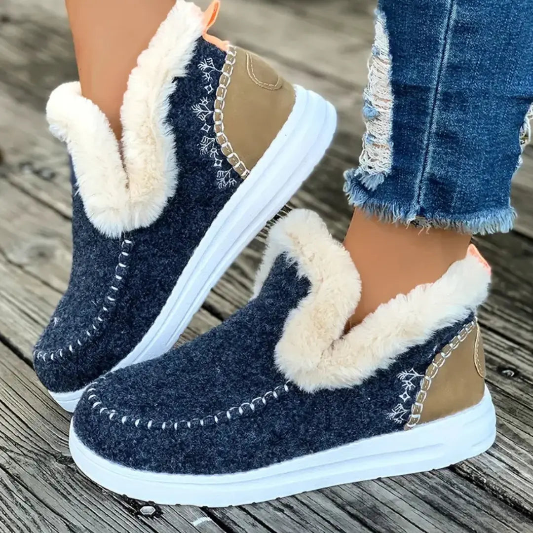 Amelia - Sporty sko med polstret såle for støtte og fleksibilitet