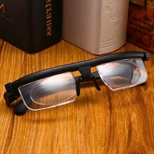 VisionFlex - Briller med justerbart fokus for klart syn på alle avstander