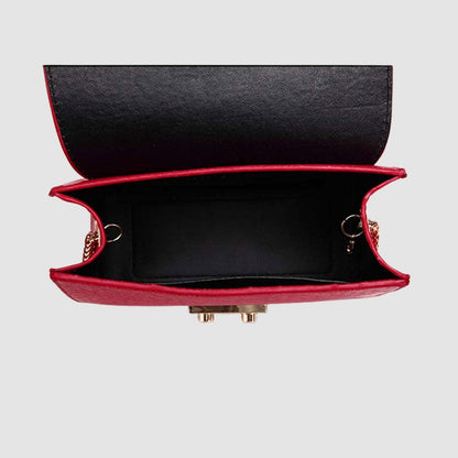 Camilla – Mini skulderveske med kjedestropp og stor kapasitet