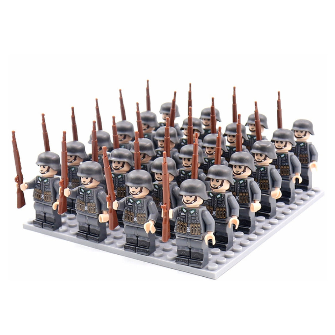 BlockBattles - Byggeklossesett med enheter fra andre verdenskrig for pedagogisk moro