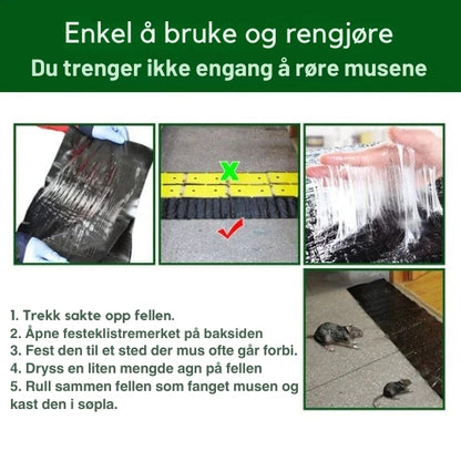 PestGuard - Klebrig felle med høy styrke for effektiv gnagerbekjempelse