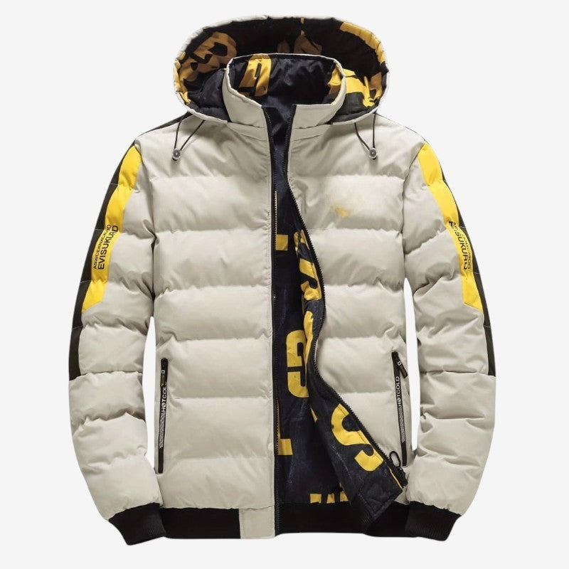 Lucas – Langermet jakke med justerbar hette og glidelås