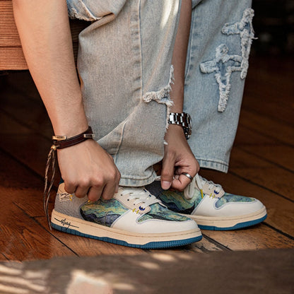 Konrad – Joggesko med trykke flat såle og rund tå